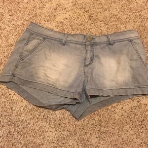 Stripped Blue Shorts